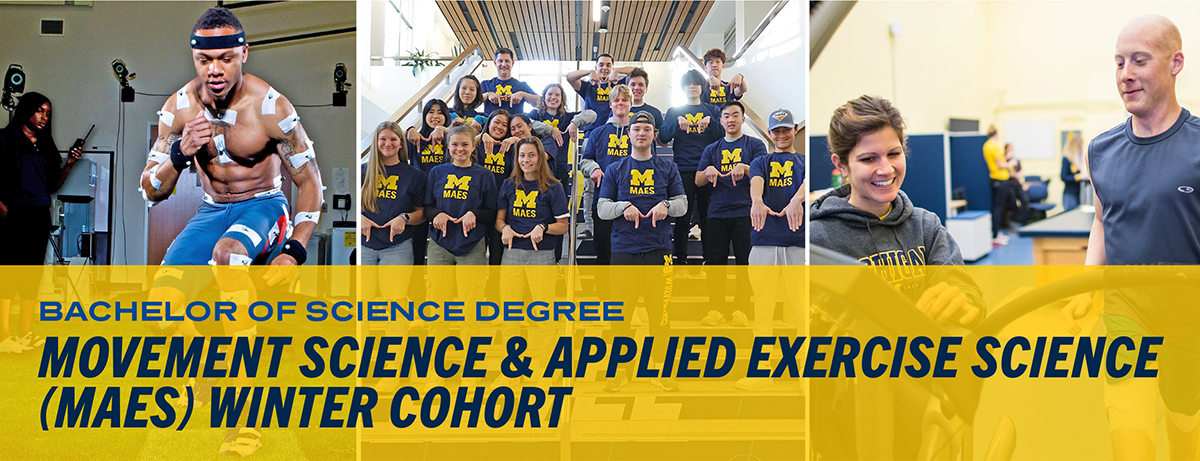 Movement Science & Applied Exercise Science Winter Cohort | School Of ...